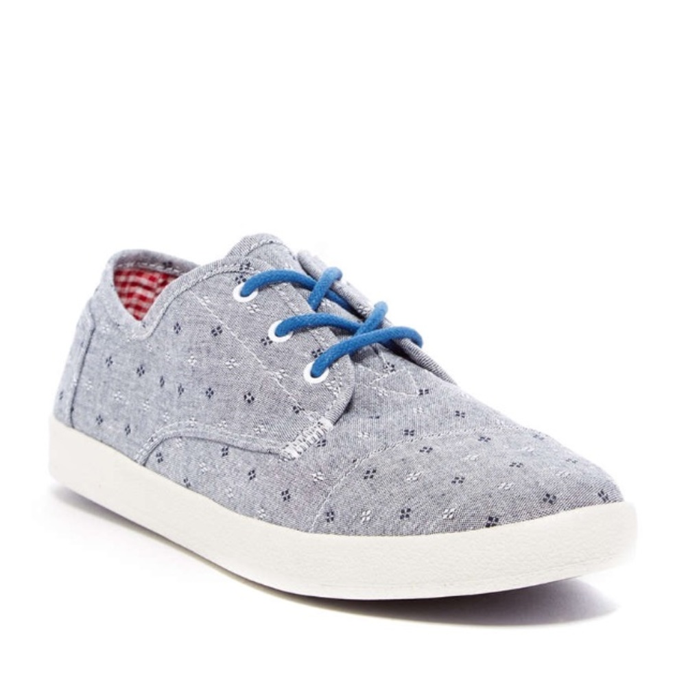 Toms Paseo Chambray Flower Sneaker